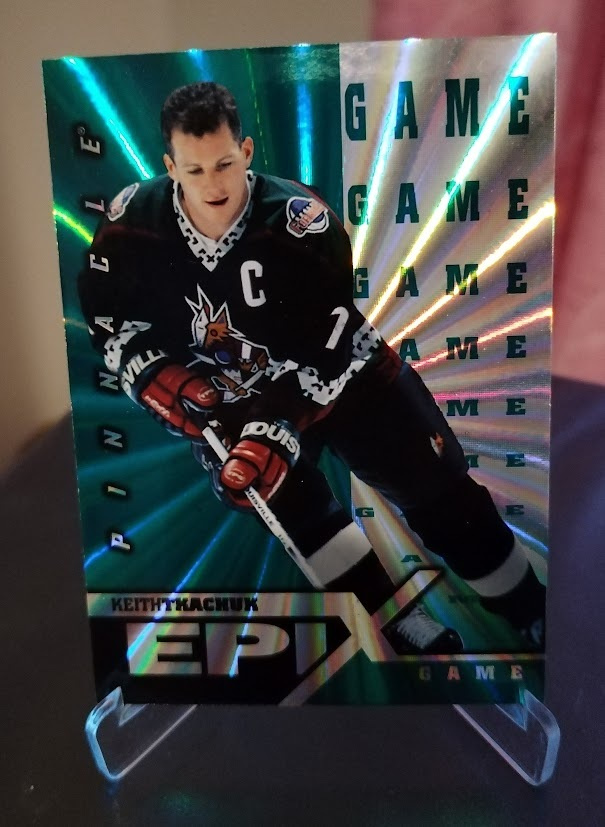 1997-98 Pinnacle Epix Game Emerald Insert Keith Tkachuk #E6