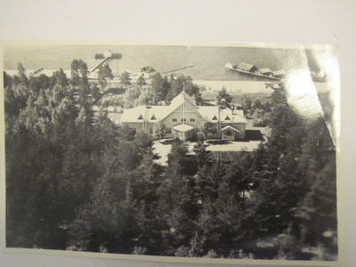 VANHA Postikortti Nurmes 1936