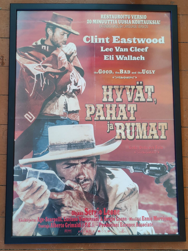 Hyvät, Pahat ja Rumat elokuvajuliste