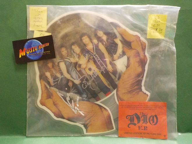 DIO - THE DIO E.P. 10" SHAPE VINYL + DION & GOLDYN NIMMARIT