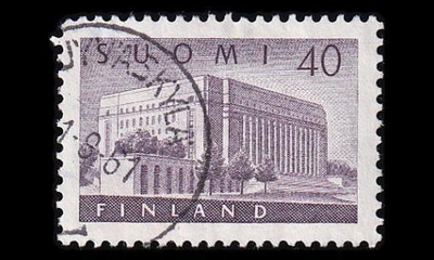 466 o Eduskuntatalo 40 mk (1956)