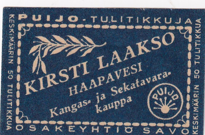 Haapavesi, Kirsti Laakso , Puijo     s25