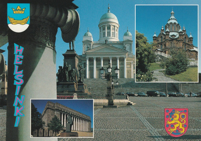 KIRKKOKORTTI - HELSINKI - TUOMIOKIRKKO - 64
