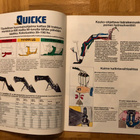 Esite Quicke etukuormaimet vuodelta 1986 - pikkukuva 2
