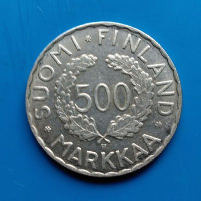 500 Markkaa 1952