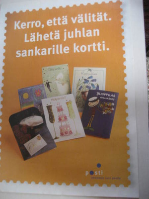 POSTI JULISTE vintage