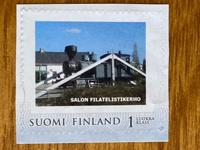 OMAKUVAMERKKI SALON FILATELISTIKERHO**