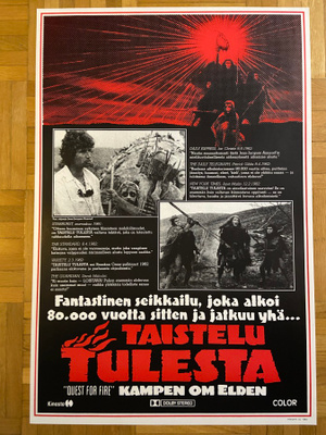 Vanha elokuvajuliste: Taistelu tulesta