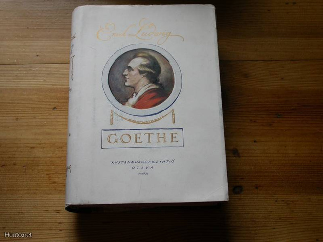 EMIL LUDWIG GOETHE II JÄLKIMMÄINEN NIDE
