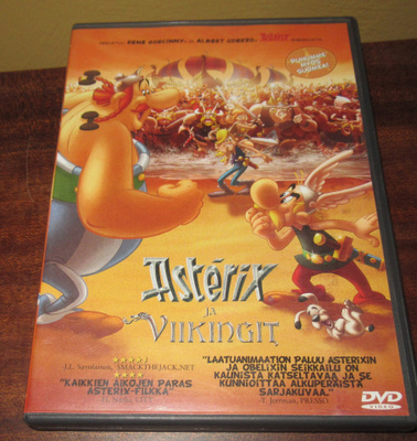 Asterix ja viikingit dvd animaatio / seikkailu