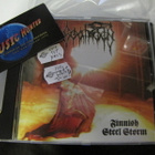 GOATMOON FINNISH STEEL STORM CD 1.PAINOS VALKEA LEVY UUSI ! - pikkukuva 1