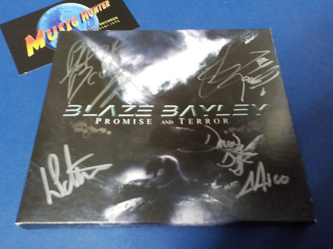BLAZE BAYLEY - PROMISE AND TERROR CD KOKO BÄNDIN NIMMAREILLA