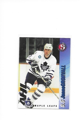 1995-96 St John`s Maple Leafs #5 Janne Grönvall Tappara farm