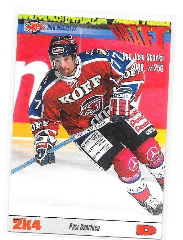 2003-04 CardSet #20 Pasi Saarinen HIFK