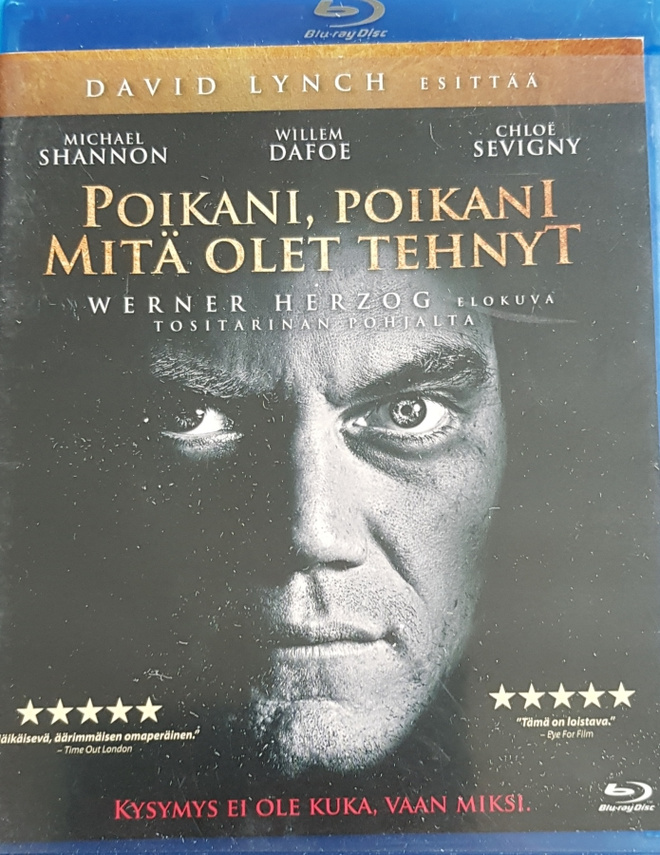 Poikani, Poikani Mitä Olet Tehnyt -Blu-Ray