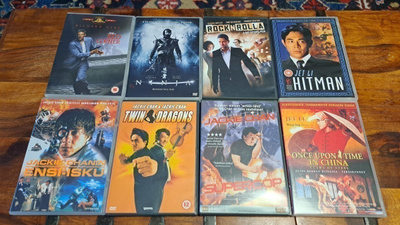 8 kovaa DVD-elokuvaa SUOMI-julkaisuja