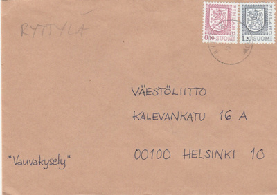 Postileima, RYTTYLÄ