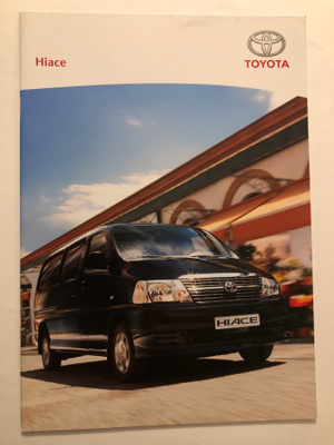 Myyntiesite - Toyota Hiace - 10/2008
