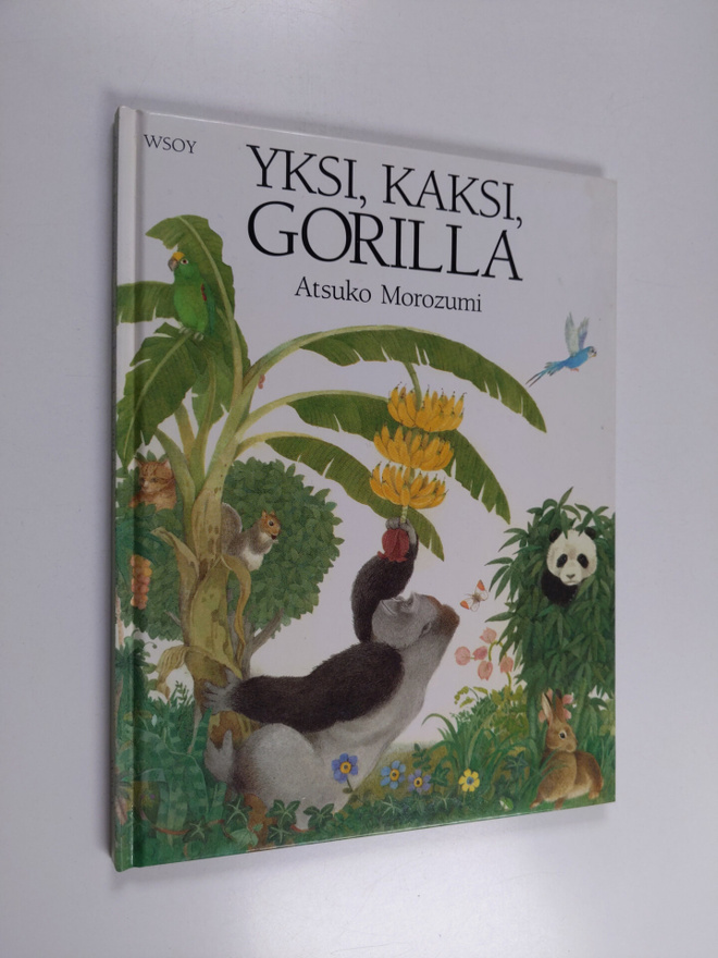 Atsuko Morozumi : Yksi, kaksi, gorilla : Gorillan laskukirja