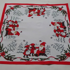 Retro joululiina 75 cm x 73 cm puuvillaa - pikkukuva 2
