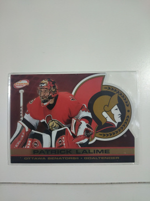 2001-02 Pacific Atomic - Gold #70 Patrick Lalime SN200
