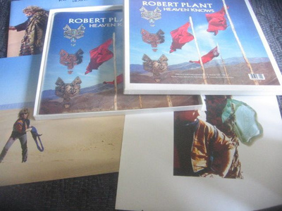 12" - Robert Plant (Led Zeppelin) - Heaven Knows (ltd box)