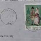Kansanpuku -merkki loistokuorella, Hyvinkää 1973 - pikkukuva 2