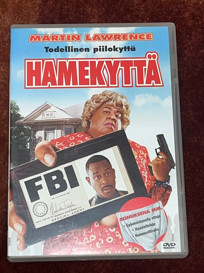 HAMEKYTTÄ 1 - DVD  - martin lawrence