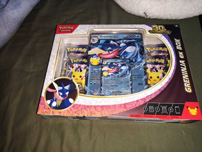 Pokémon TCG 30th Anniversary Celebration Greninja ex Box