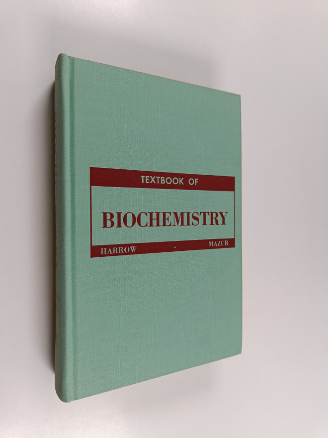 Benjamin Harrow : Textbook of biochemistry
