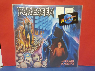 FORESEEN - HELSINKI SAVAGERY REISSUE UUSI EU 2015 PRESS LP