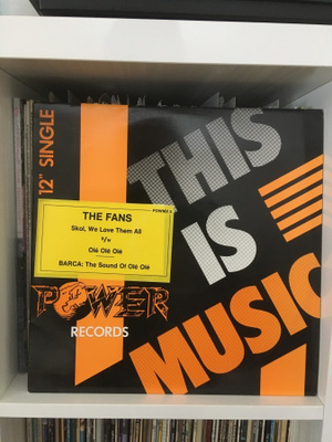 (12") The Fans –Skol, We Love Them All/ Olé, Ole, Ole