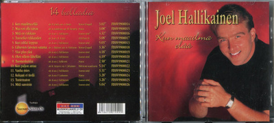 JOEL HALLIKAINEN . CD-LEVY . KUN MAAILMA ELÄÄ