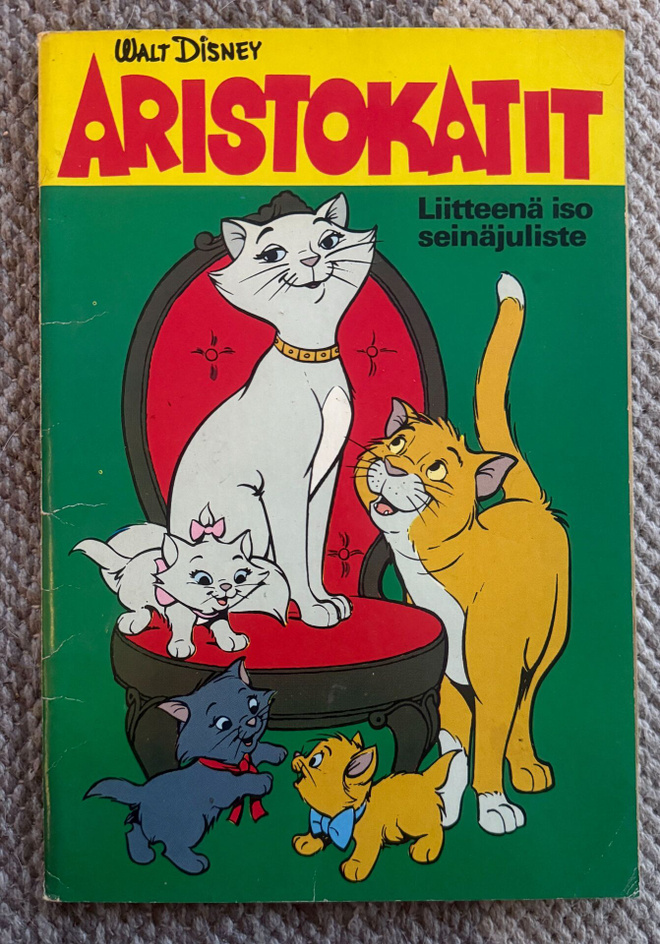 ARISTOKATIT / WALT DISNEY / 1971 / EI JULISTETTA