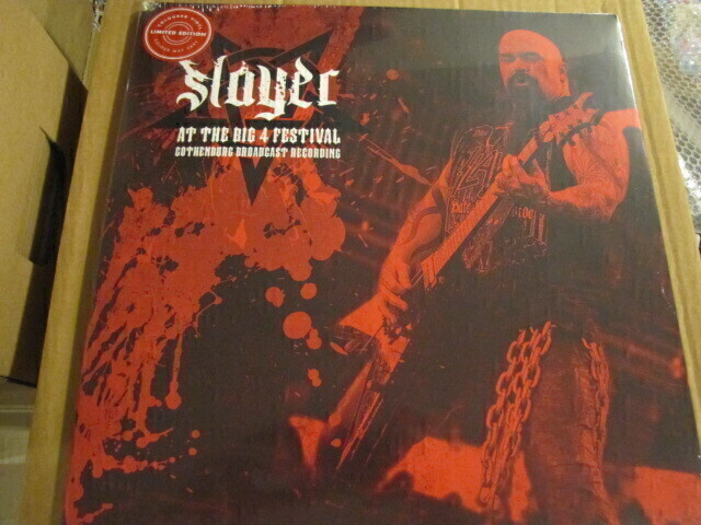 Slayer at the big 4 festival lp muoveissa EU 2022