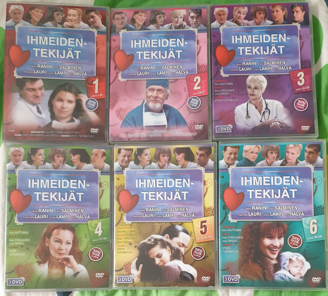 IHMEIDENTEKIJÄT KOKO SARJA DVD
