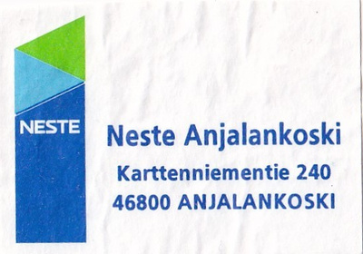 Anjalankoski , Neste 4/8