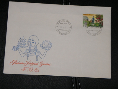 Puutarhamme 1982 FDC