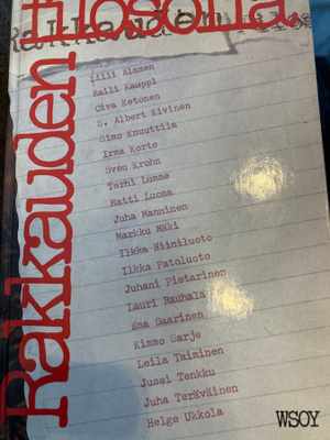 RAKKAUDEN FILOSOFIA