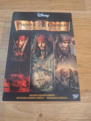 Pirates Of The Caribbean-Three Movie Collection-Uudet levyt