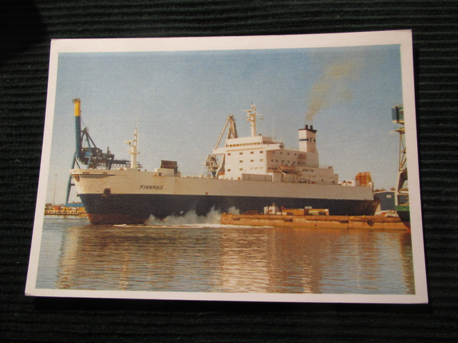 M/S Finnmaid. Laivapostikortti