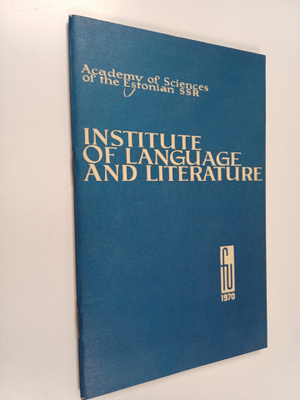 Institute of Language and Literature
