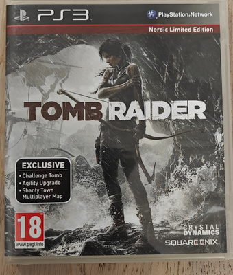 Tomb Raider nordic limited ps3