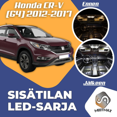 Honda CR-V (G4) Sisätilan LED-sarja 9-osainen