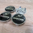 BMW vannekeskiöt – Hamann Musta-valko – 68mm (4kpl sarja) - pikkukuva 5