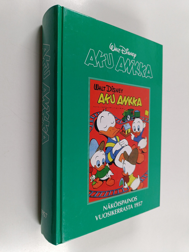 Walt Disney ym. : Aku Ankka näköispainos vuosikerrasta 1957