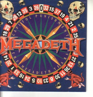 cd, Megadeth - Capitol Punishment - The Megadeth Years [spee
