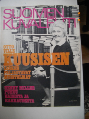 Suomen Kuvalehti Nro 27/1972 (29.3)