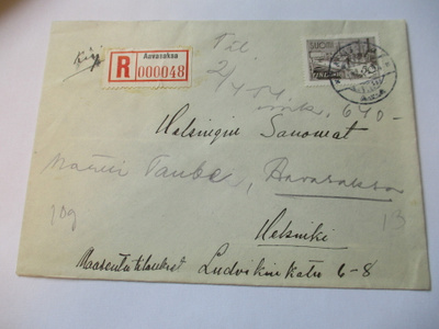 1954 Aavasaksa R kuori