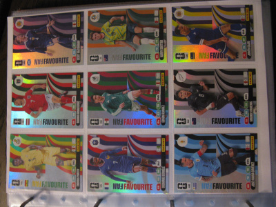 FIFA World Cup 2026 Panini Adrenalyn XL FANS FAVORITE 17kpl